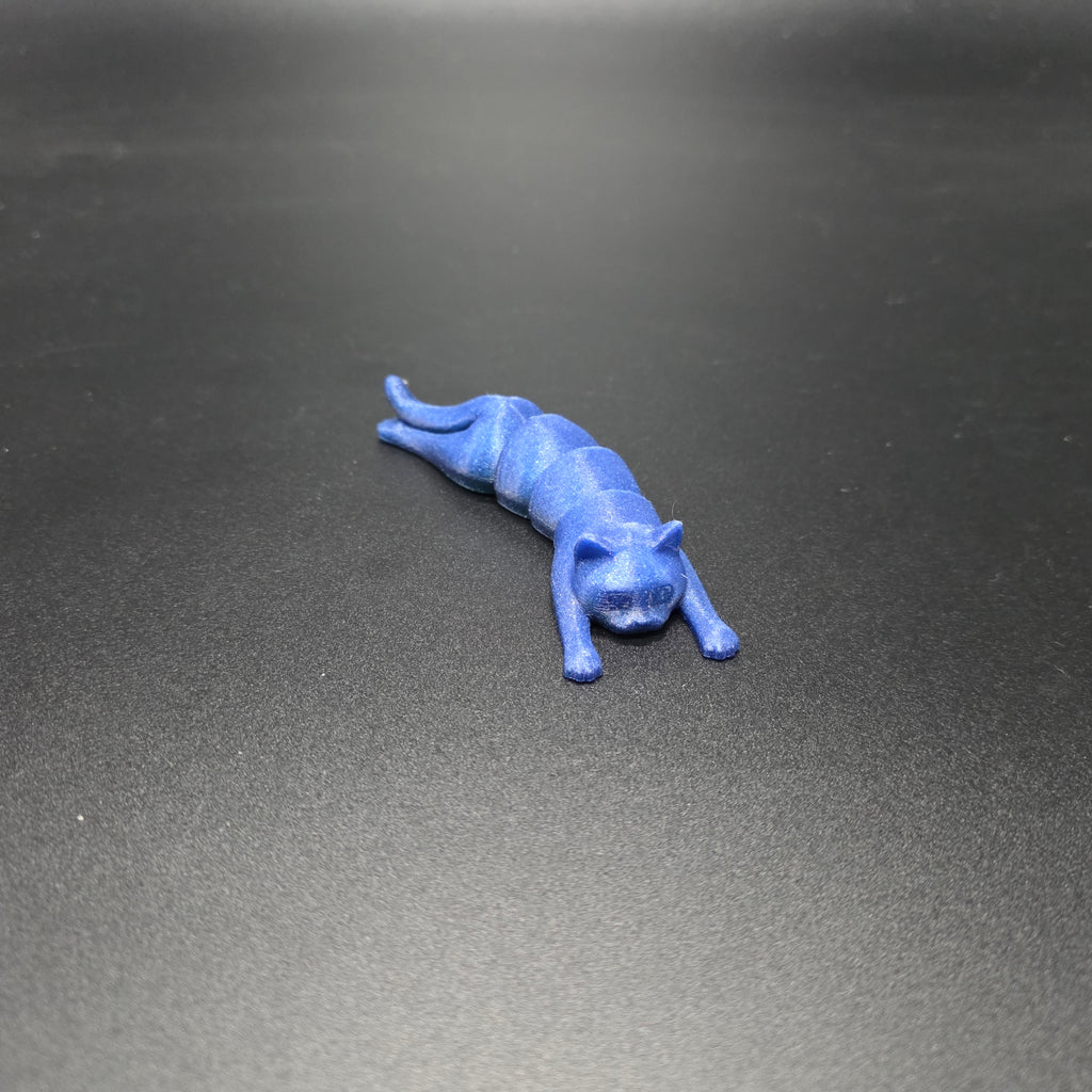 Small Flexible Cat (Cosmic Blue)