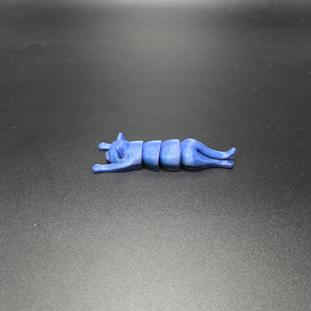 Small Flexible Cat (Cosmic Blue)