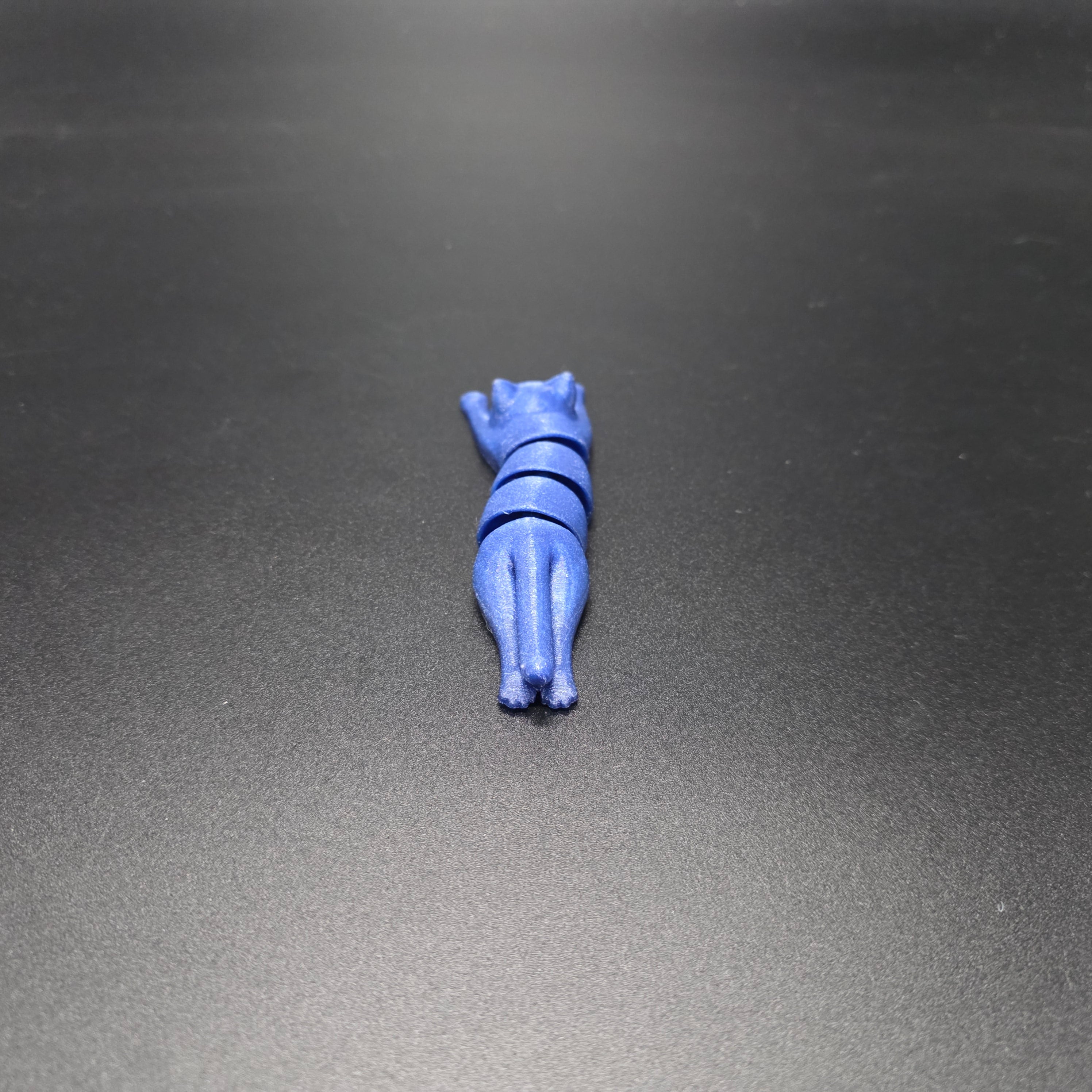 Small Flexible Cat (Cosmic Blue)