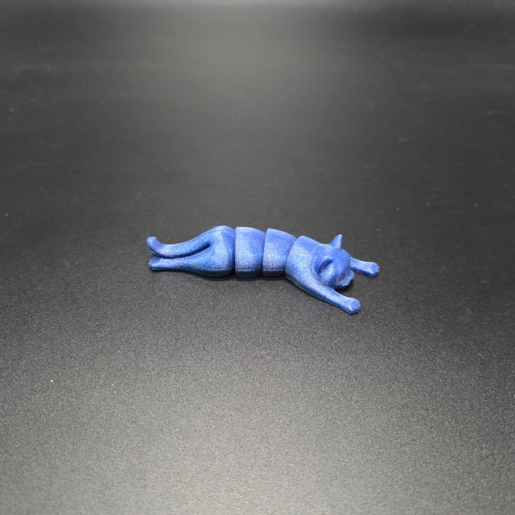 Small Flexible Cat (Cosmic Blue)