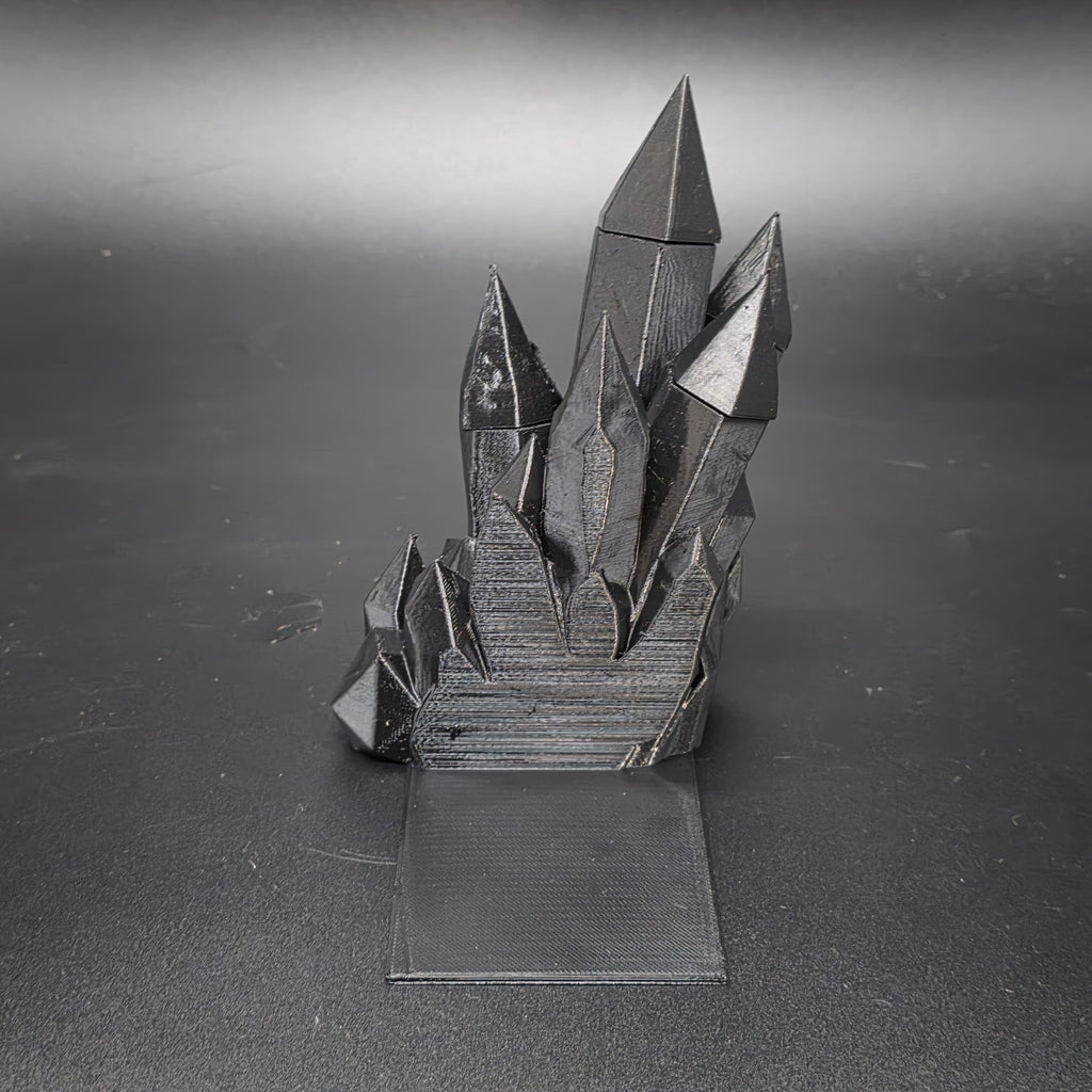 Crystal Bookend with Book Marks