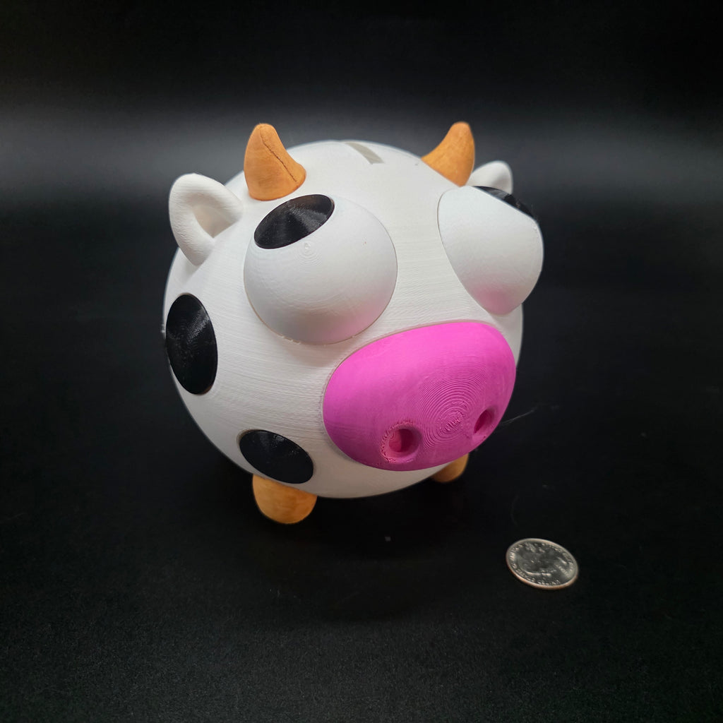 Cow Piggy Bank