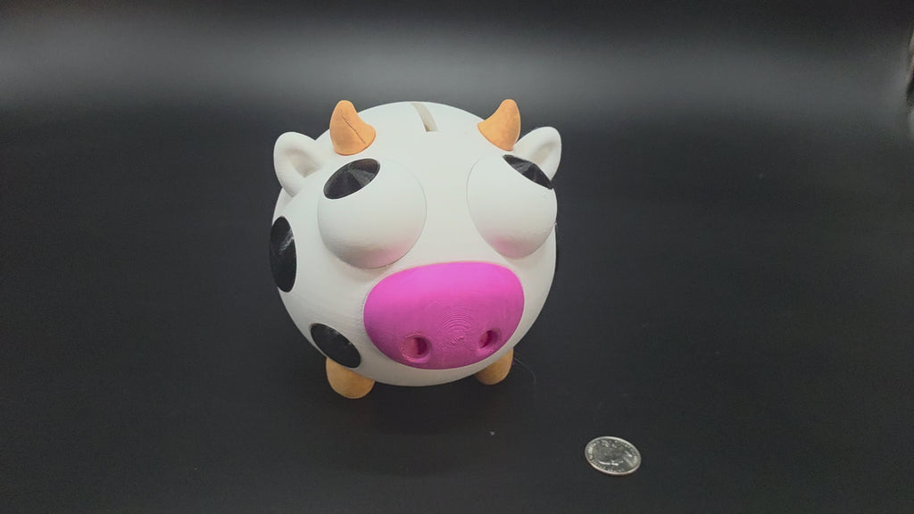 Cow Piggy Bank